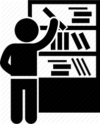 Arranging Books Bookshelves Library Rack Shelf Student Icon Download On Iconfinder Books Bookshelves Book Icons