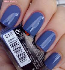 Kiko 518 Light Navy Blue Navy Blue Nails Nail Polish Blue Nails