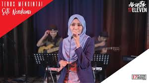Menyemai kasih di dahan cinta. Siti Nordiana Terus Mencintai Akustik Video Live Youtube