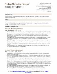 product marketing manager resume
