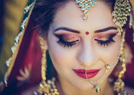 how to do bridal makeup images