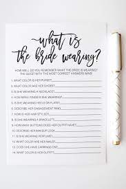 What Is The Bride Wearing Bridal Shower Gamesvirtual Bridal Etsy In 2021 Bridal Shower Games Fun Bridal Shower Games Bridal Shower Question Game