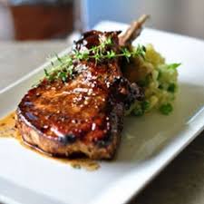 Grilled Pork Chop With Balsamic Maple Glaze Recipe Recipe Pork Recipes Recipes Maple Glazed Pork Chops
