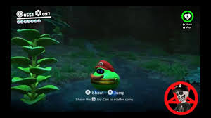 Super Mario Odyssey Guide Wooded Kingdom Power Moon 33 Youtube
