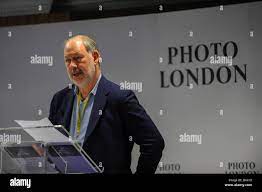 London, UK. 17 May 2017. Michael Benson, Co-Founder and Director of Photo  London speaks at the press conference. Preview of Photo London 2017 at  Somerset House. Now in its third edition, the