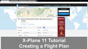 Maybe you would like to learn more about one of these? X Plane 11 Creating A Flight Plan Youtube
