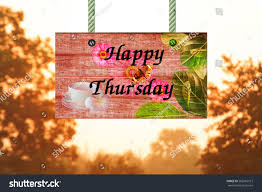 See more ideas about happy thursday, thursday quotes, thursday. Happy Thursday Signpost In Beautiful Woodland Royalty Free Stock Photo 262016513 Avopix Com