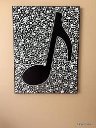 Check spelling or type a new query. Music Quaver 8th Note Dot Acrylic Painting 12 X 16 Canvas Art Picture Hand Painted Free Shipping Musical E Dot Art Painting Dot Painting Easy Canvas Painting