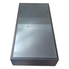 Spacious, airy design with matte steel surface and curved legs. Ikea Storage Coffee Table With Glass Top Aptdeco