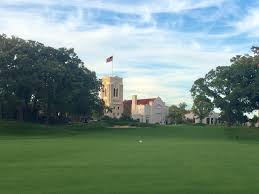 When a golf tournament is called an open, what does that mean? Approach To The 18th Green Olympia Fields Country Club South Course From Sept Last Year Proceeded To Make 8 After This Pic Golf