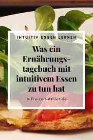 Warum Das Fuhren Eines Ernahrungstagebuchs Temporar Sinnvoll Sein Kann Freizeit Athlet De Ernahrung Intuitiv Essen Ernahrungstagebuch