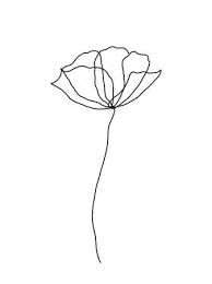 Image Result For Single Line Flower Flower Image Line Result Single Line Art Flowers Line Flower Line Art