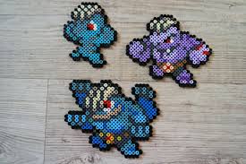 066 Machoc Machop 067 Machopeur Machoke 068 Mackogneur Machamp Perler Beads By Vicsene Perler Bead Pokemon Patterns Pokemon Bead Perler Bead Art