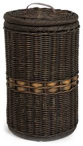 Get a durable kitchen trash can that will keep your kitchen tidy for years. Tall Wicker Trash Basket With Metal Liner Trash Cans By The Basket Lady Houzz