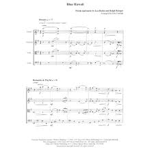 Гавайская музыка hawaii music aloha.mp3. Elvis Presley Love Songs For String Quartet Blue Hawaii And Hawaiian Wedding Song Score And Parts Arranged By Eric Gorfain String Letter Publishing Shar Music Sharmusic Com
