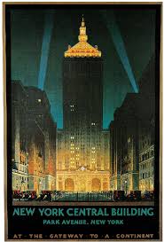 Robertshmoses Built In 1929 As The Headquarters For The New York Central Railroad Co It Became The Helmsle Art Deco Posters Art Deco Poster New York Poster