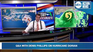 In order to improve our community experience, we are temporarily suspending article commenting. Tracking The Tropics Hurricane Dorian Q And A With Denis Phillips Youtube