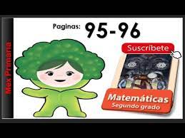 Una quemadura de segundo grado también se conoce como quemadura de grosor parcial. Matematicas 2 Matematicas Segundo Grado Primaria Pagina 95 96 Matematicas 2do Grado Youtube