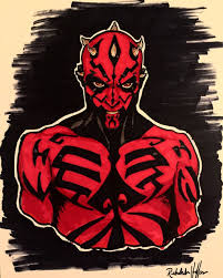 Did Someone Ask For Darth Maul Haha Darth Maul Star Wars Art
