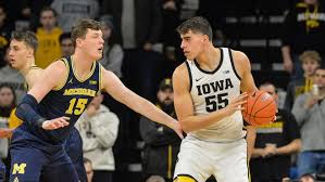 Draft type round pick team; Michigan S Eli Brooks Gets Hot But Iowa S Luka Garza Unguardable