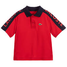 Boys Red Ultra Dry Polo Shirt