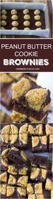Peanut Butter Cookie Brownies Gimme Delicious