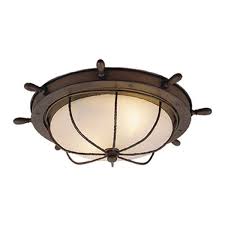 Nautical flush mount ceiling lights embody all these desirable characteristics, but in a compact form that sits close to the ceiling. Vaxcel Of25515rc 2 Light Nautical Flush Mount Ceiling Light Antique Red Copper Nautical Ceiling Light Outdoor Ceiling Lights Flush Mount Ceiling Lights White