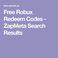 Roblox is a big gaming platform that allows players to play and create millions of games on their platform. Free Robux Redeem Codes Zapmeta Search Results Coding Code Free Free