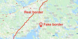 Finland's eastern border was drawn for the first time between sweden and novgorod in 1323 in the resurgent sweden and russia clashed a number of times during the ensuing centuries and most of. Russia Arrests Man Who Built Fake Finland Border Charged Migrants