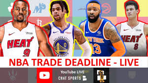 Daily links to national basketball association news from every major newspaper in america. 2020 Nba Trade Deadline Live Youtube
