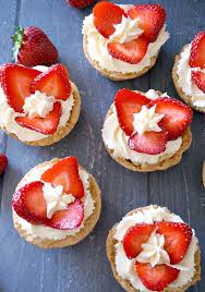 Being city types, neither of us had much idea of when to pick these glorious looking berries. Strawberry Custard And Cream Tartlets My Gorgeous Recipes