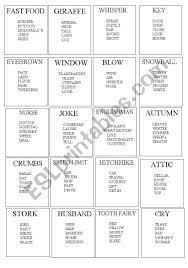 Classroom speaking activities for any language class Taboo Worksheet Taboo Game Taboo Cards Taboo