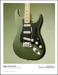 Fender American Professional Stratocaster Guitar 2017 Advertisement 8 X 11 Ad Fender Stratocaster Guitar Fender Guitar Amps Fender American