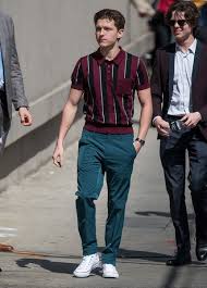 Tom Holland Photos Photos Tom Holland Stops By Jimmy Kimmel Live Tom Holland Holland Tom Holland Spiderman