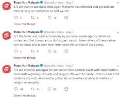 Satisfy all your pizza cravings with pizzahut today. Pizza Hut Malaysia Apologises For Anti Transgender Tweet
