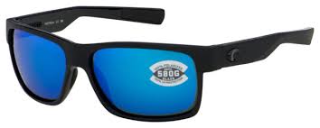 Shop the costa del mar half moon polarized sunglasses with 100% uv protection. Costa Del Mar Half Moon Hfm 155 Mat Black Blue Mirror 580g Polarized Sunglasses For Sale Online Ebay