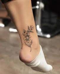 Foot tattoos have been a trend among women. Tattoo Designs Floral Foot Tattoo Body Art Tattoos Tattoos For Women Flowers