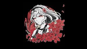 If you do not know your screen size, then select your phone model on the right menu and. Wallpaper Anime Girls Red Flowers Black Background Fantasy Art Fantasy Girl Red Eyes Artwork Illustration Panosstamo 1920x1080 Jcrose803 2019455 Hd Wallpapers Wallhere