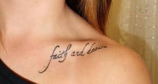 The key to a short quote tattoo is making the style and design work together. Qss4tcmdgwtj9m