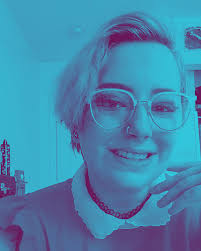 Club president showcases artistic talent in window display