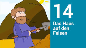 Als nun ein wolkenbruch kam und die wassermassen heranfluteten, als die stürme tobten und an dem haus rüttelten, da stürzte es nicht ein; Das Haus Auf Den Felsen Die Bibel Einfach Erzahlt Youtube