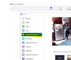 Cara mengganti background zoom di laptop. Cara Mengubah Background Di Aplikasi Zoom Bacolah Com