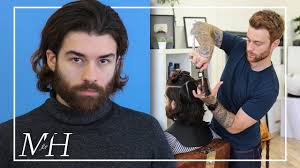 Men S Long Haircut And Hairstyle How To Cut Style Long Hair Youtube