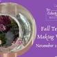 Fall Terrarium Making Workshop event in Montclair, NJ