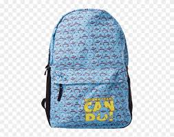 Depicts the two heroes of the tv series in the grips of a terrible tentacled monster. 1 Of Meeseeks Rick And Morty Backpack Clipart 181146 Pikpng