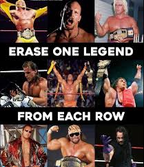 ERASE ONLY ONE FROM EACH ROW LEVEL:...