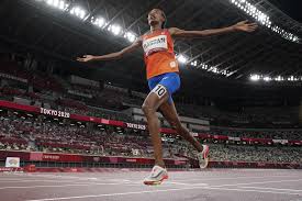 The 1,500 meters, the 5,000 meters, and the 10,000 meters. Olympian Sifan Hassan Goes On To Win Gold After Falling During Race