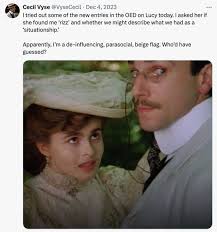 An ode to Cecil Vyse