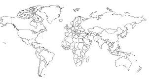 Weltkarte Zum Ausmalen Az Ausmalbilder Ausmalbilder Ausmalen Az Map Weltkarte Zum World Map Outline Blank World Map Map Outline