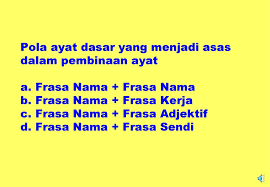 A) binaan dalam ayat yang terdiri daripada satu kata sendi nama dan satu frasa nama yang menjadi pelengkap kepada kata sendi itu. Setiap Ayat Terdiri Diri Daripada Dua Bahagian A Subjek B Predikat Ppt Download
